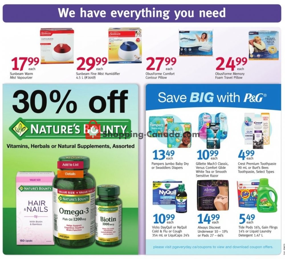 Pharmasave flyer from Friday November 8, 2019 to Thursday November 14, 2019 - page 10