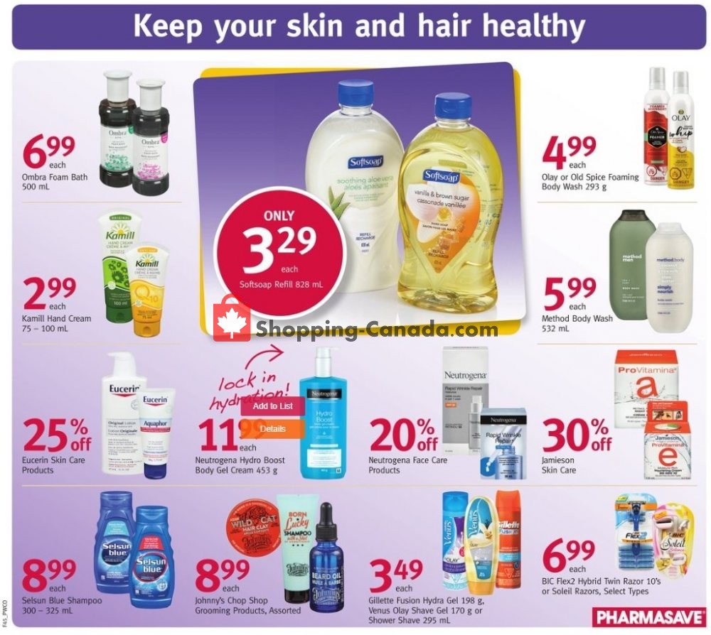 Pharmasave flyer from Friday November 8, 2019 to Thursday November 14, 2019 - page 6