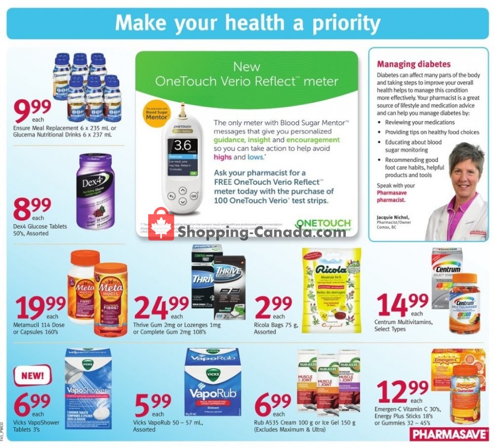 Pharmasave flyer from Friday November 8, 2019 to Thursday November 14, 2019 - page 9