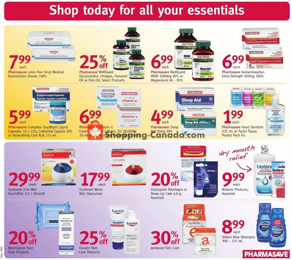 Pharmasave flyer from Friday November 8, 2019 to Thursday November 14, 2019 - page 6