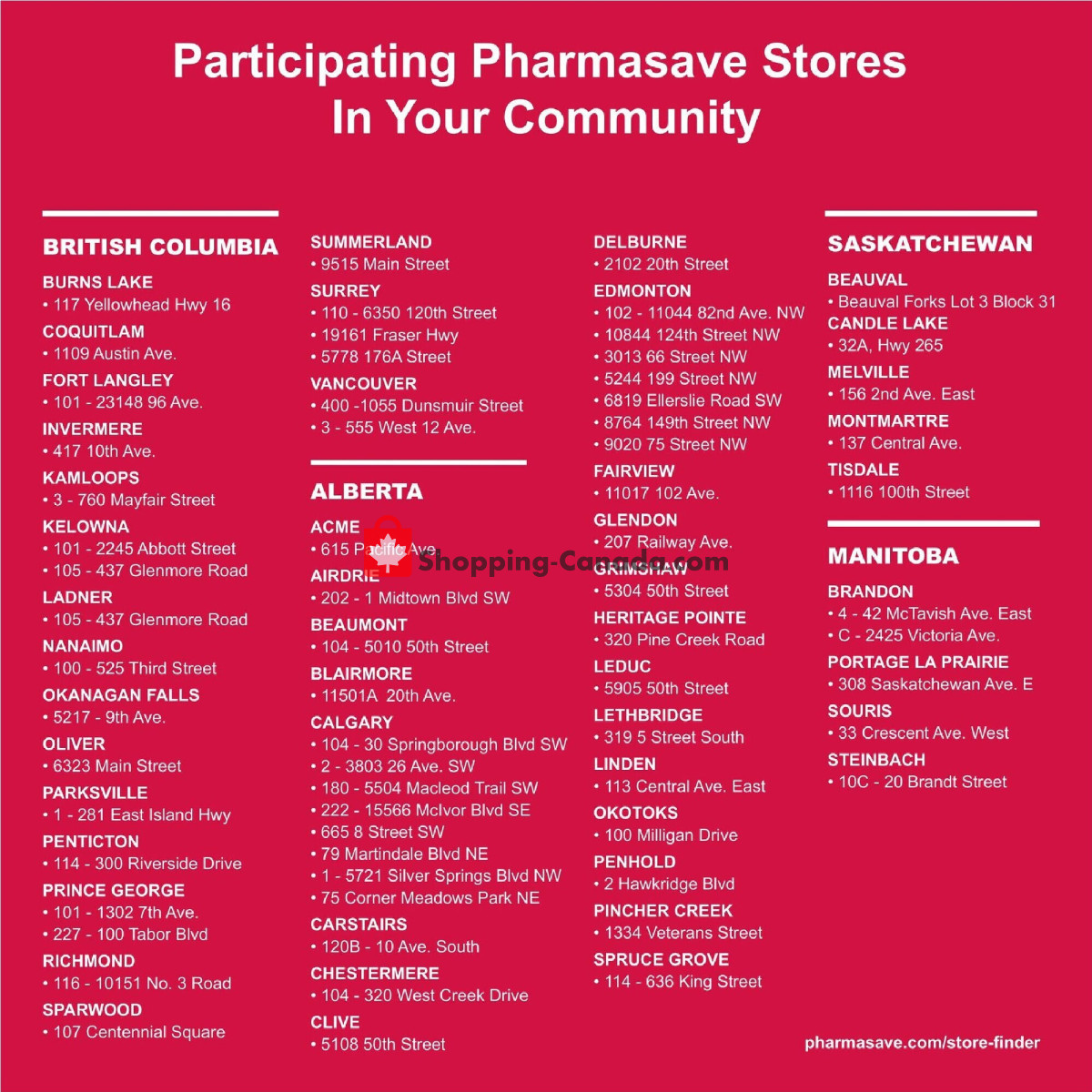 Pharmasave flyer from Friday March 29, 2024 to Thursday April 11, 2024 - page 6