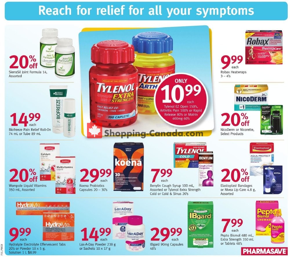Pharmasave flyer from Friday April 12, 2019 to Thursday April 18, 2019 - page 12