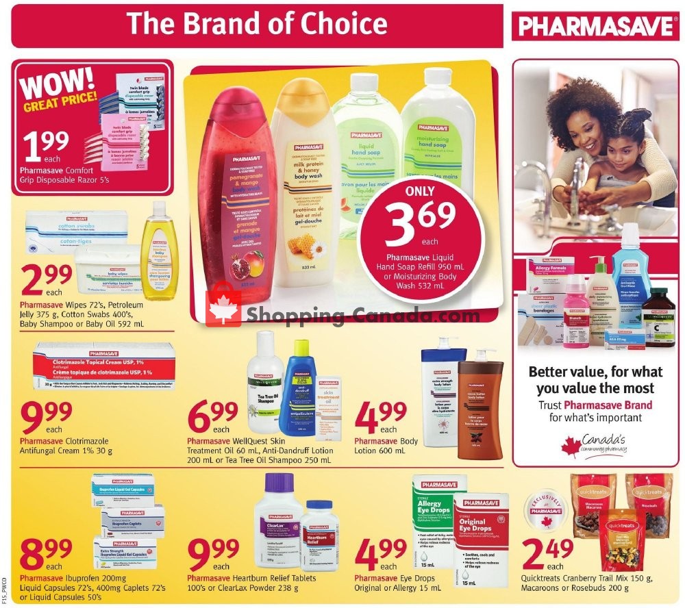 Pharmasave flyer from Friday April 12, 2019 to Thursday April 18, 2019 - page 14