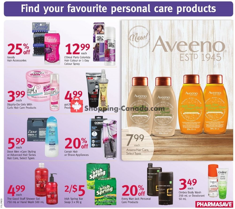 Pharmasave flyer from Friday April 12, 2019 to Thursday April 18, 2019 - page 5