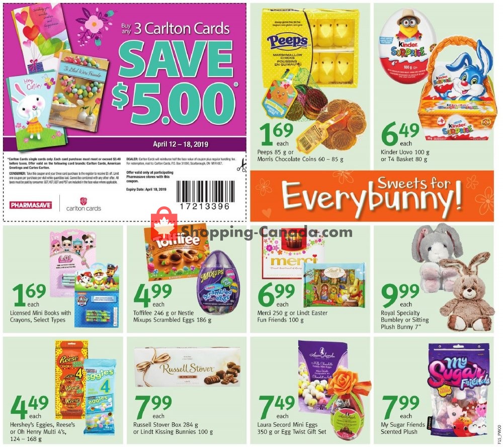 Pharmasave flyer from Friday April 12, 2019 to Thursday April 18, 2019 - page 9