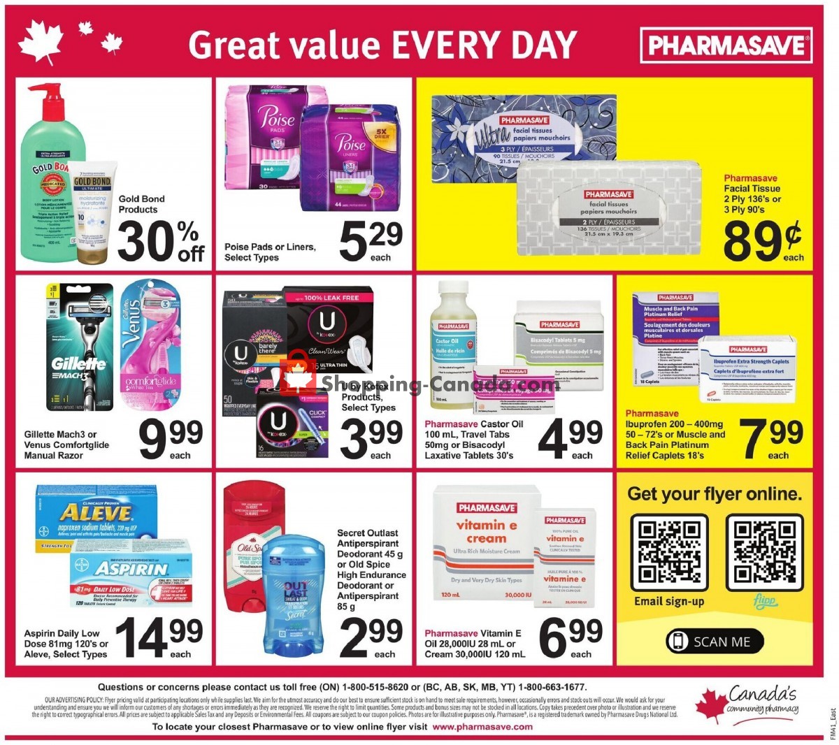 Pharmasave flyer from Friday October 8, 2021 to Thursday October 14, 2021 - page 12