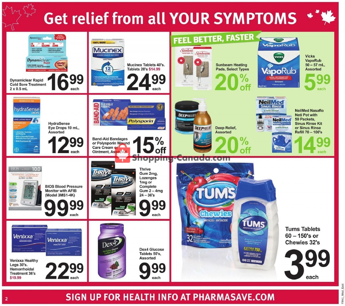 Pharmasave flyer from Friday October 8, 2021 to Thursday October 14, 2021 - page 3
