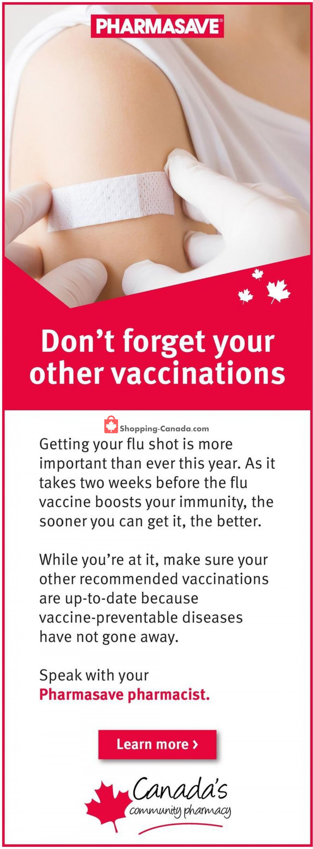 Pharmasave flyer from Friday October 8, 2021 to Thursday October 14, 2021 - page 6