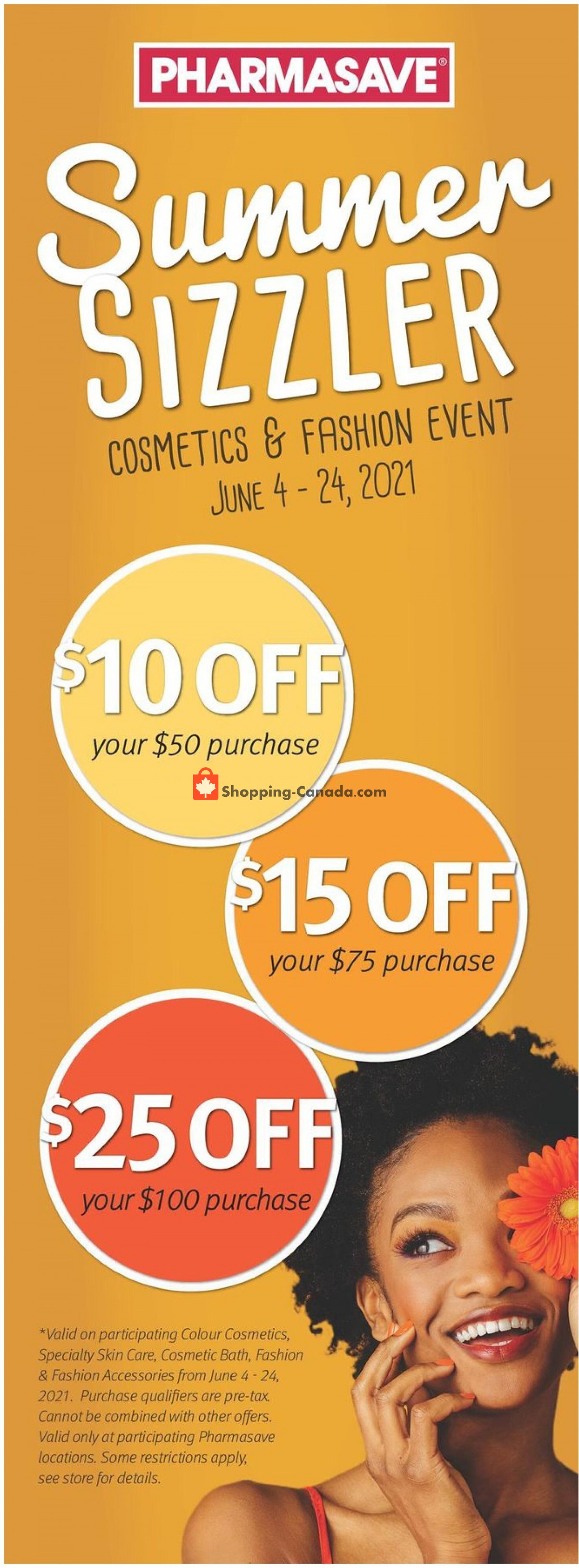 Pharmasave flyer from Friday June 4, 2021 to Thursday June 10, 2021 - page 1
