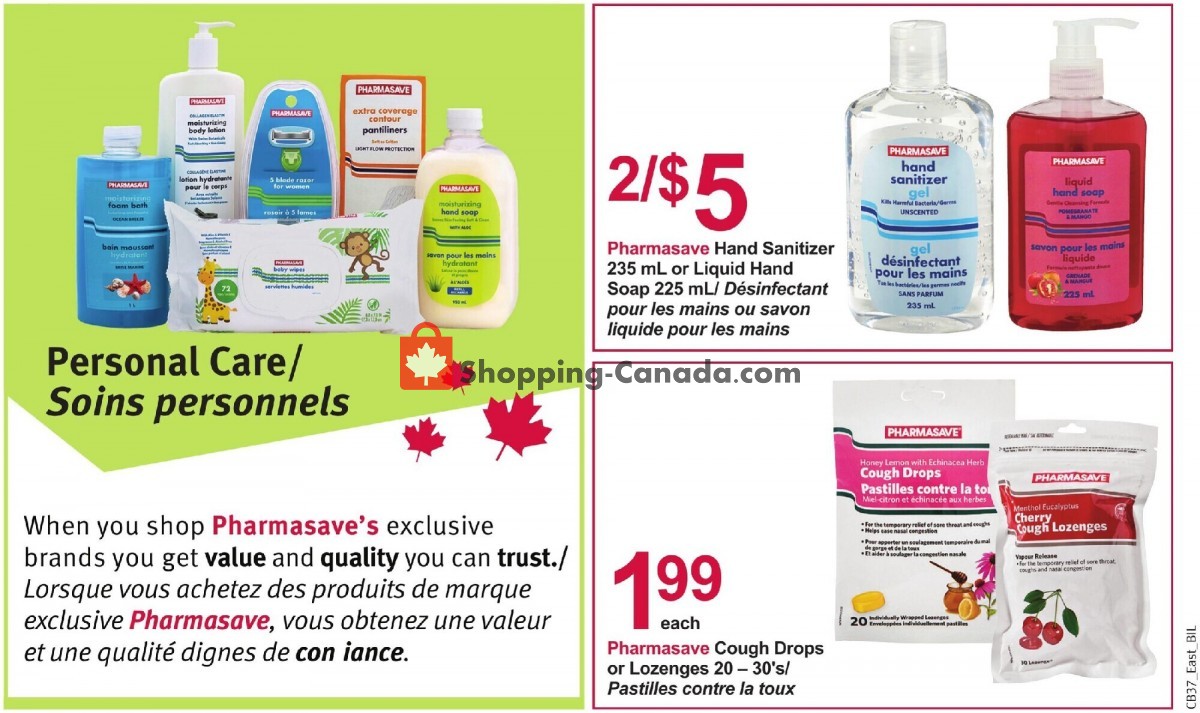 Pharmasave flyer from Friday September 10, 2021 to Thursday September 23, 2021 - page 16