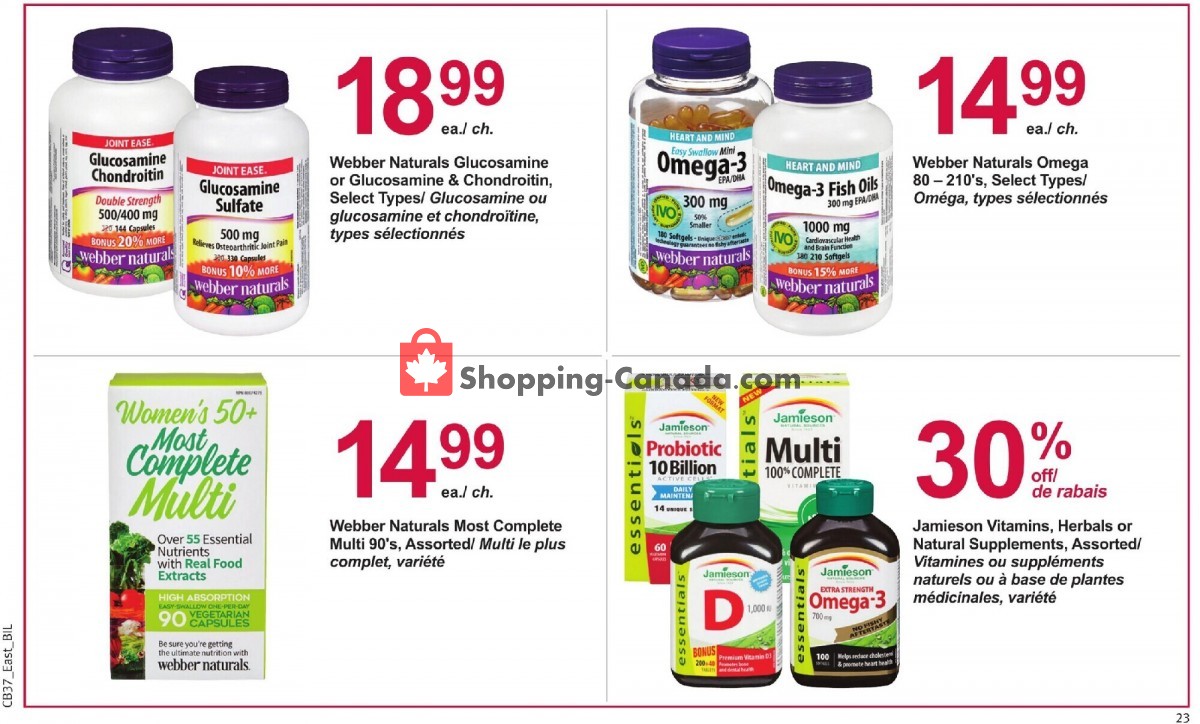 Pharmasave flyer from Friday September 10, 2021 to Thursday September 23, 2021 - page 23