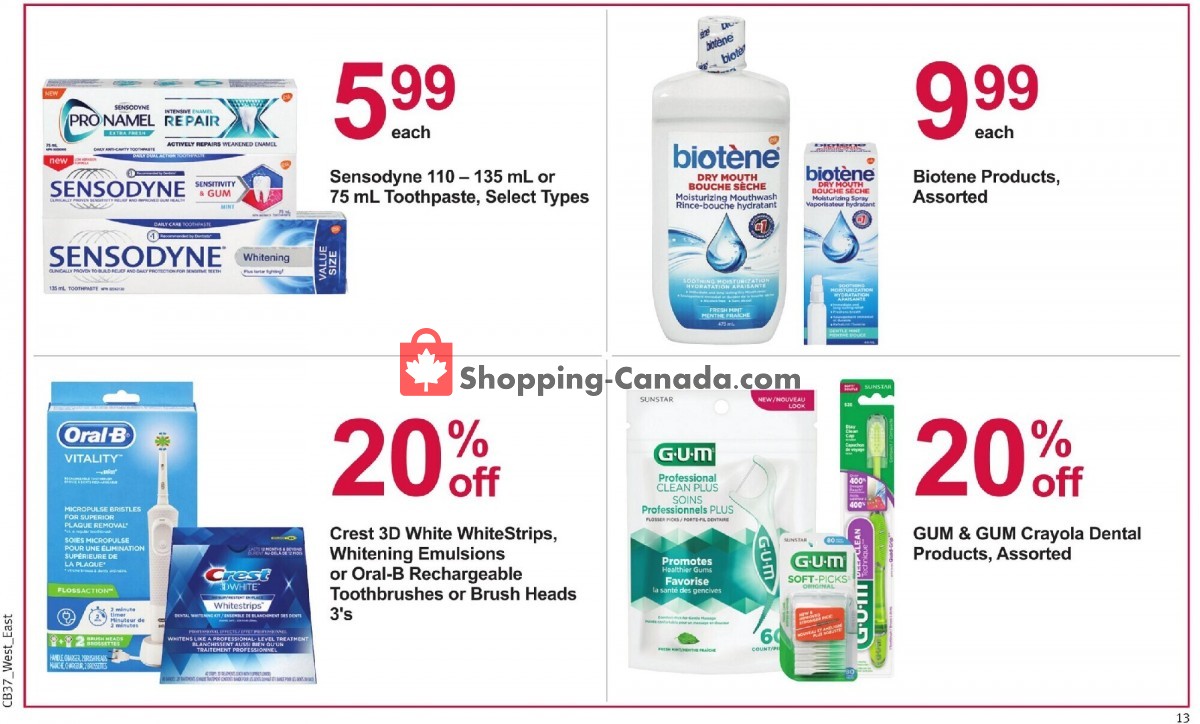 Pharmasave flyer from Friday September 10, 2021 to Thursday September 23, 2021 - page 13