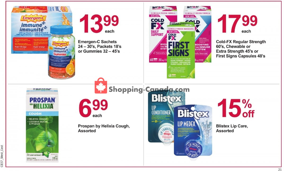 Pharmasave flyer from Friday September 10, 2021 to Thursday September 23, 2021 - page 21