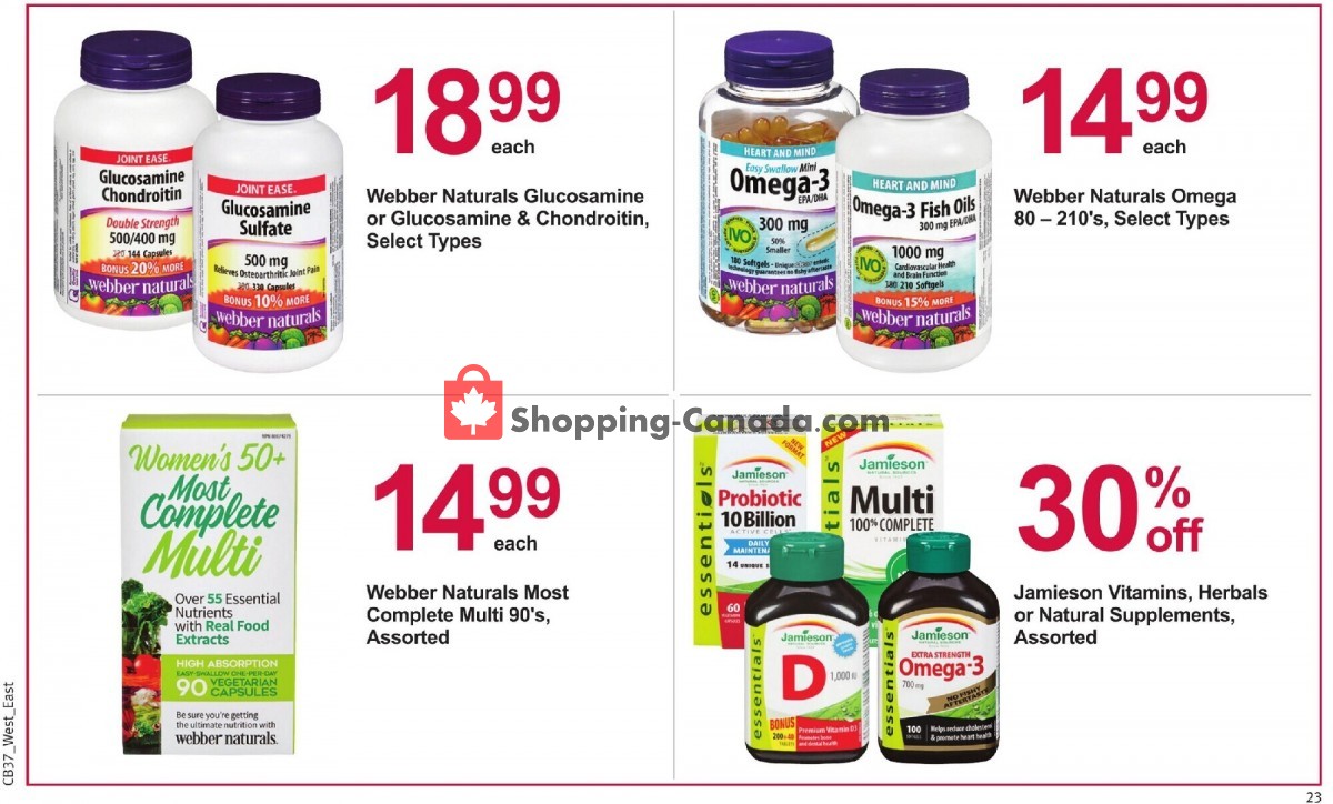 Pharmasave flyer from Friday September 10, 2021 to Thursday September 23, 2021 - page 23