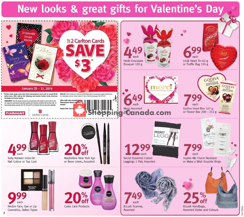 Pharmasave flyer from Friday January 25, 2019 to Thursday January 31, 2019 - page 3