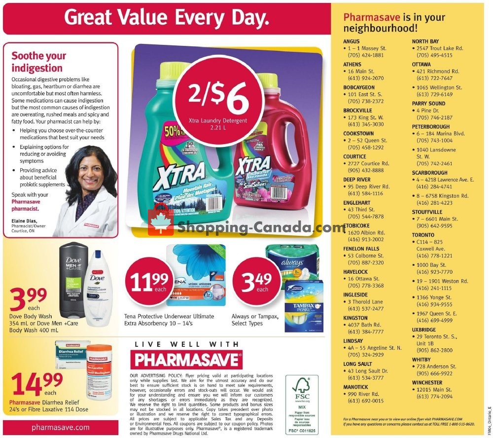 Pharmasave flyer from Friday January 25, 2019 to Thursday January 31, 2019 - page 7