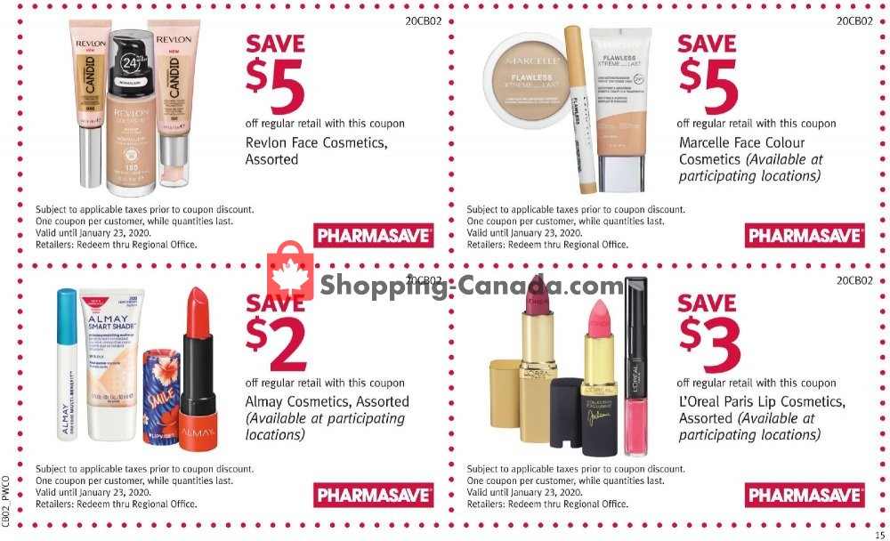 Pharmasave flyer from Friday January 10, 2020 to Thursday January 23, 2020 - page 15