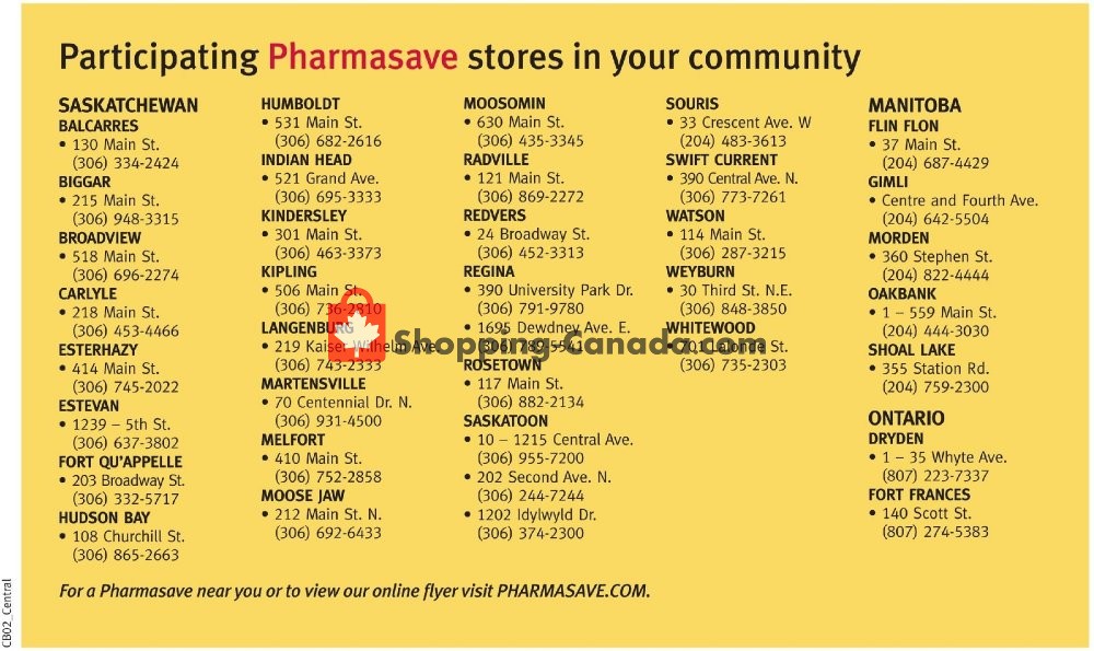 Pharmasave flyer from Friday January 10, 2020 to Thursday January 23, 2020 - page 31