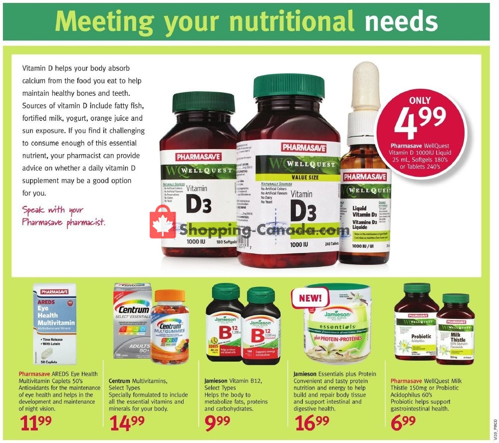 Pharmasave flyer from Friday September 28, 2018 to Thursday October 4, 2018 - page 2