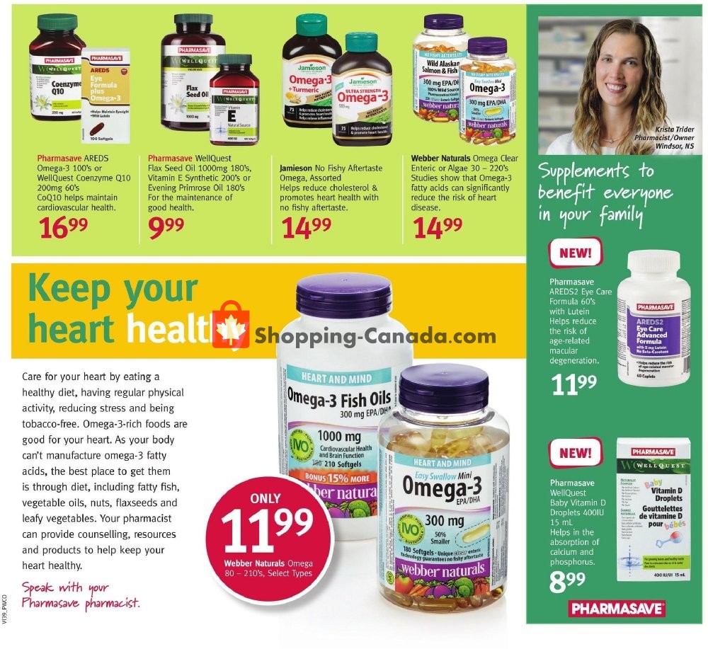 Pharmasave flyer from Friday September 28, 2018 to Thursday October 4, 2018 - page 3