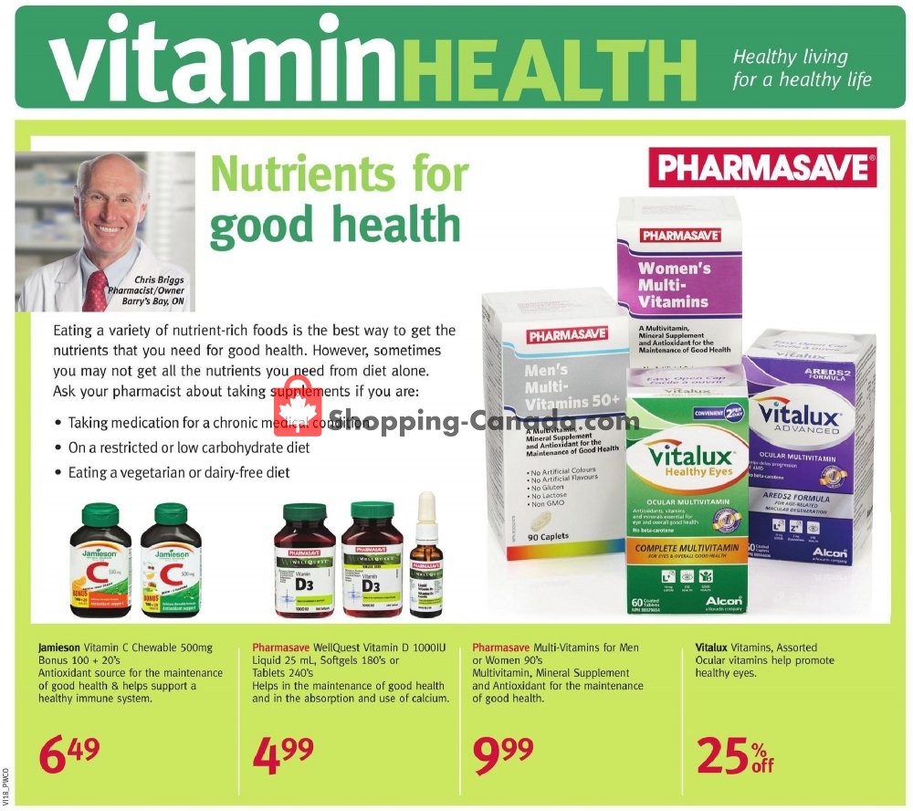 Pharmasave flyer from Friday May 1, 2020 to Thursday May 28, 2020 - page 1