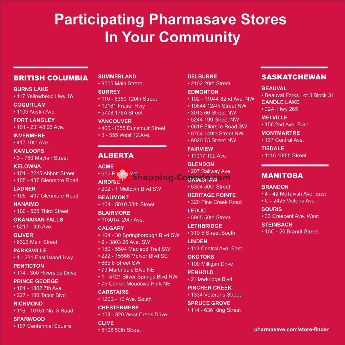 Pharmasave flyer from Friday March 15, 2024 to Thursday March 28, 2024 - page 7
