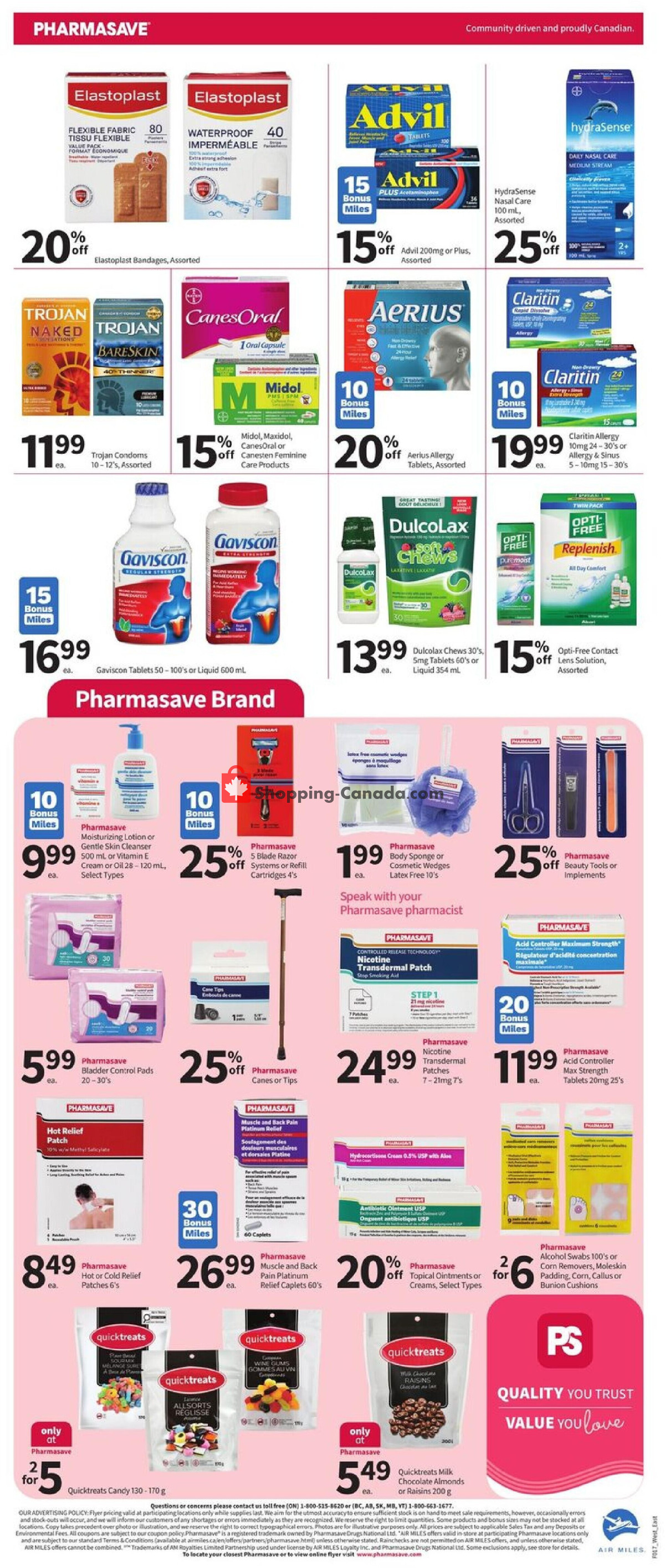 Pharmasave flyer from Friday April 24, 2026 to Thursday April 30, 2026 - page 5