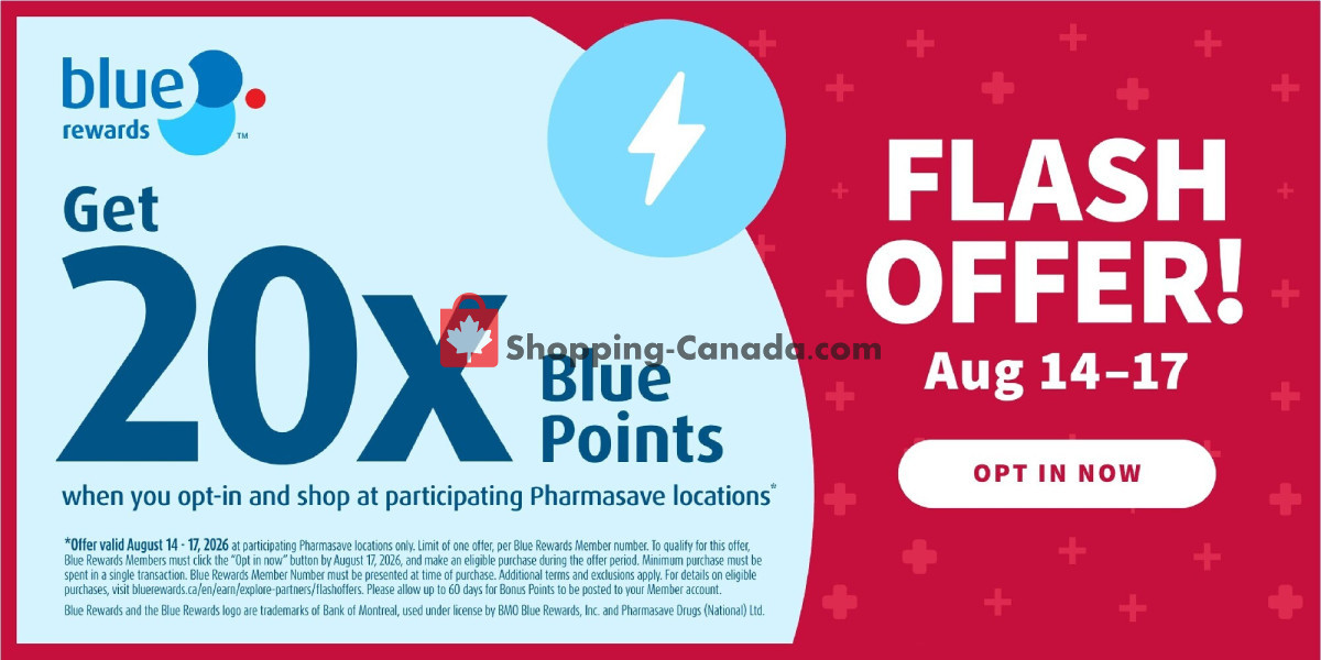 Pharmasave flyer from Friday August 14, 2026 to Thursday August 20, 2026 - page 2