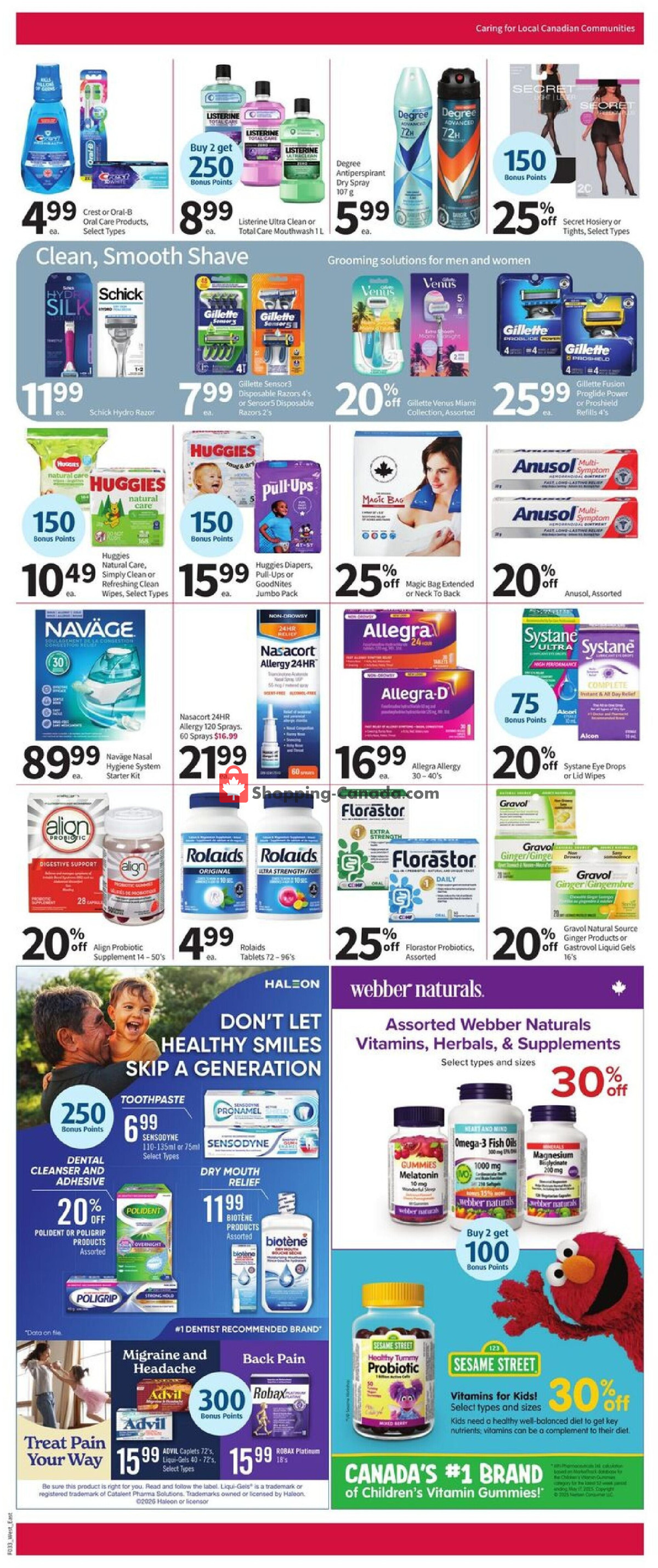 Pharmasave flyer from Friday August 14, 2026 to Thursday August 20, 2026 - page 5