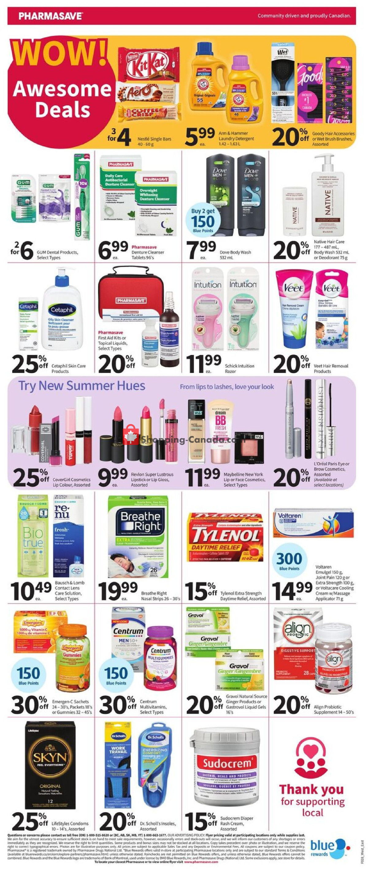 Pharmasave flyer from Friday July 10, 2026 to Thursday July 16, 2026 - page 4
