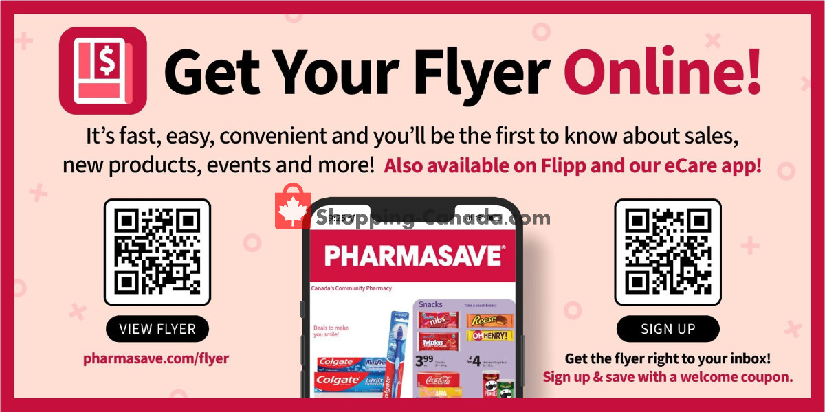 Pharmasave flyer from Friday July 17, 2026 to Thursday July 23, 2026 - page 7