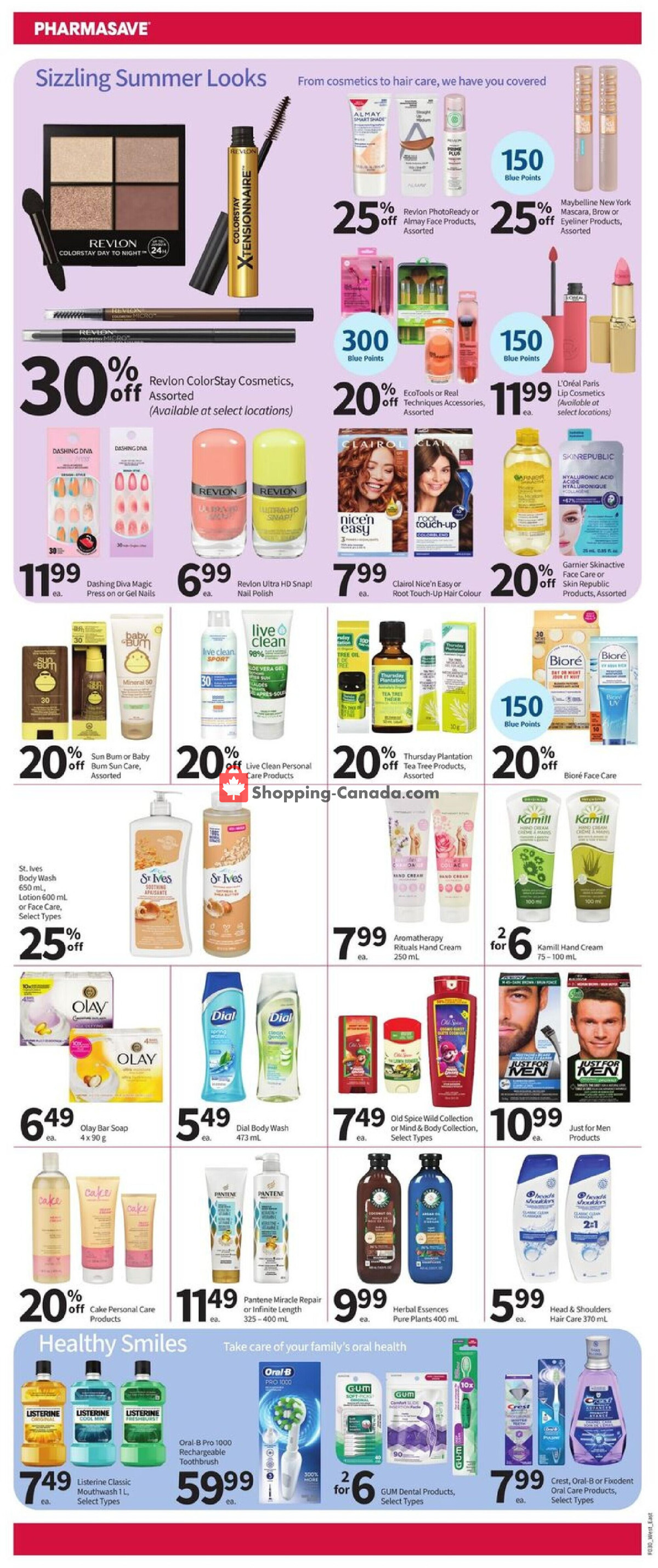 Pharmasave flyer from Friday July 24, 2026 to Thursday July 30, 2026 - page 3