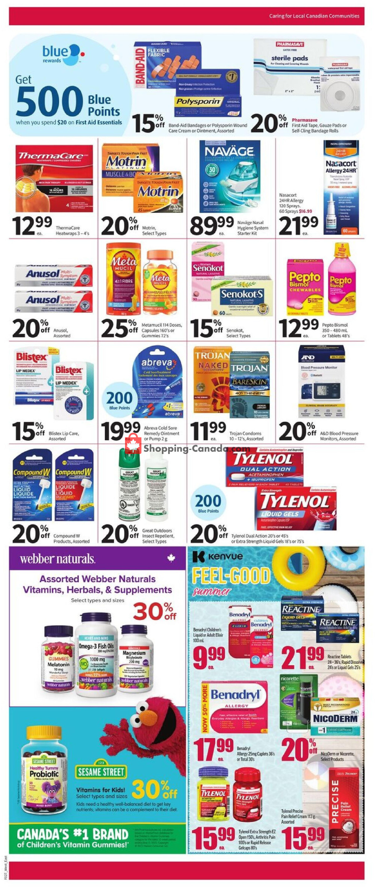 Pharmasave flyer from Friday July 3, 2026 to Thursday July 9, 2026 - page 5