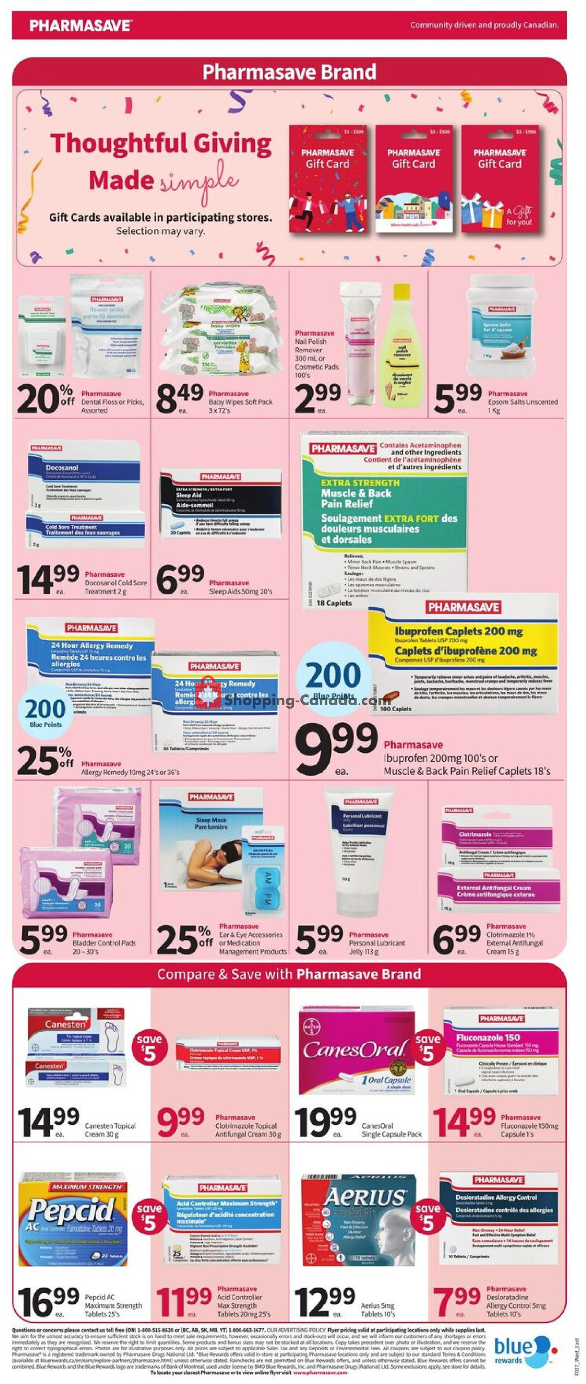 Pharmasave flyer from Friday July 3, 2026 to Thursday July 9, 2026 - page 7