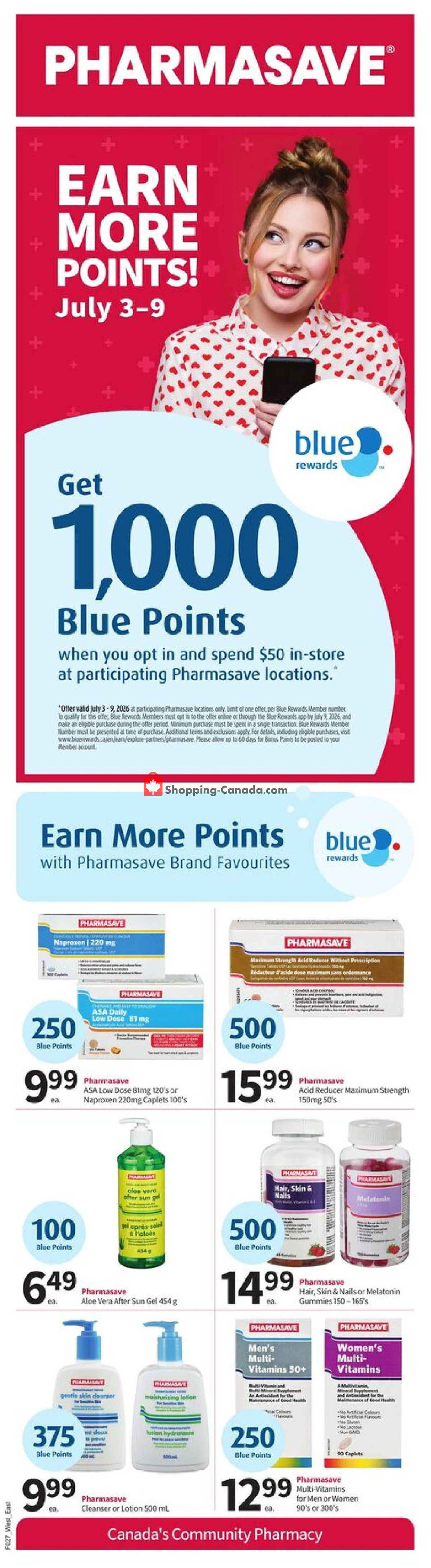 Pharmasave flyer from Friday July 3, 2026 to Thursday July 9, 2026 - page 8