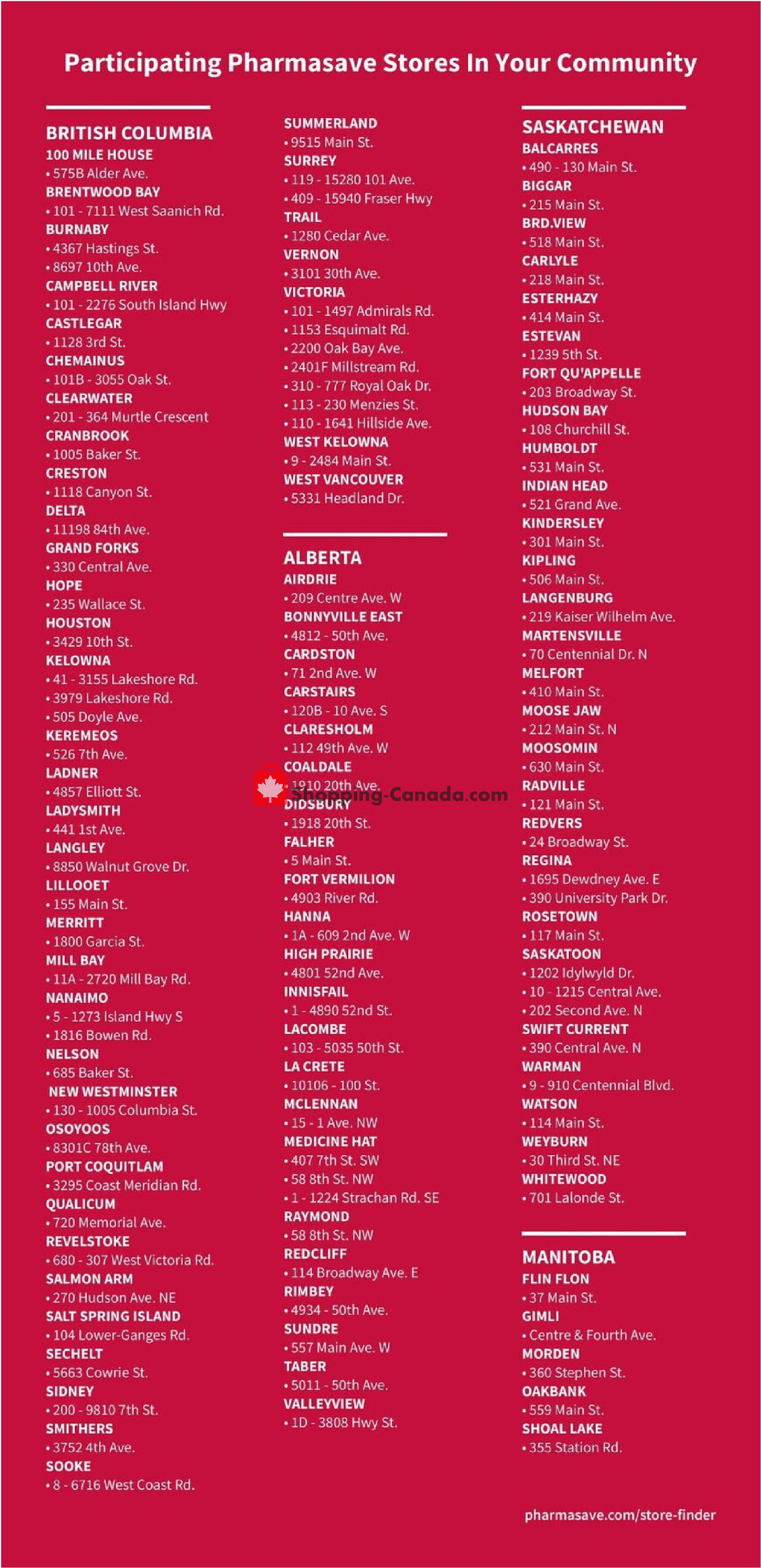 Pharmasave flyer from Friday July 31, 2026 to Thursday August 6, 2026 - page 11