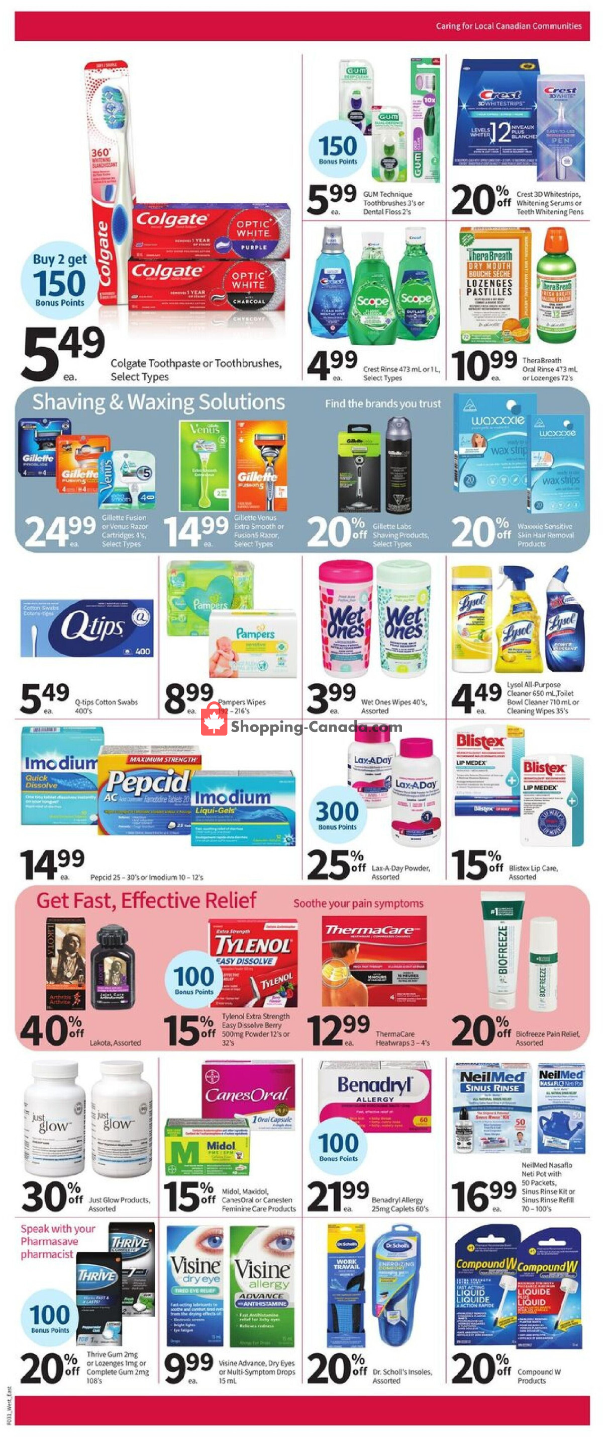 Pharmasave flyer from Friday July 31, 2026 to Thursday August 6, 2026 - page 5