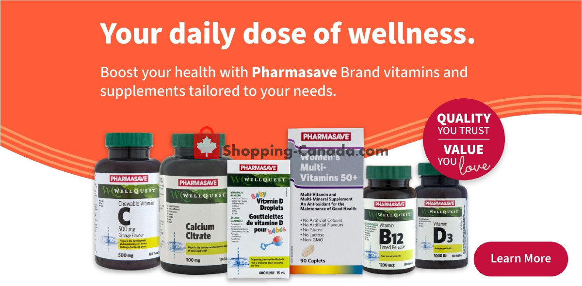 Pharmasave flyer from Friday July 31, 2026 to Thursday August 6, 2026 - page 6