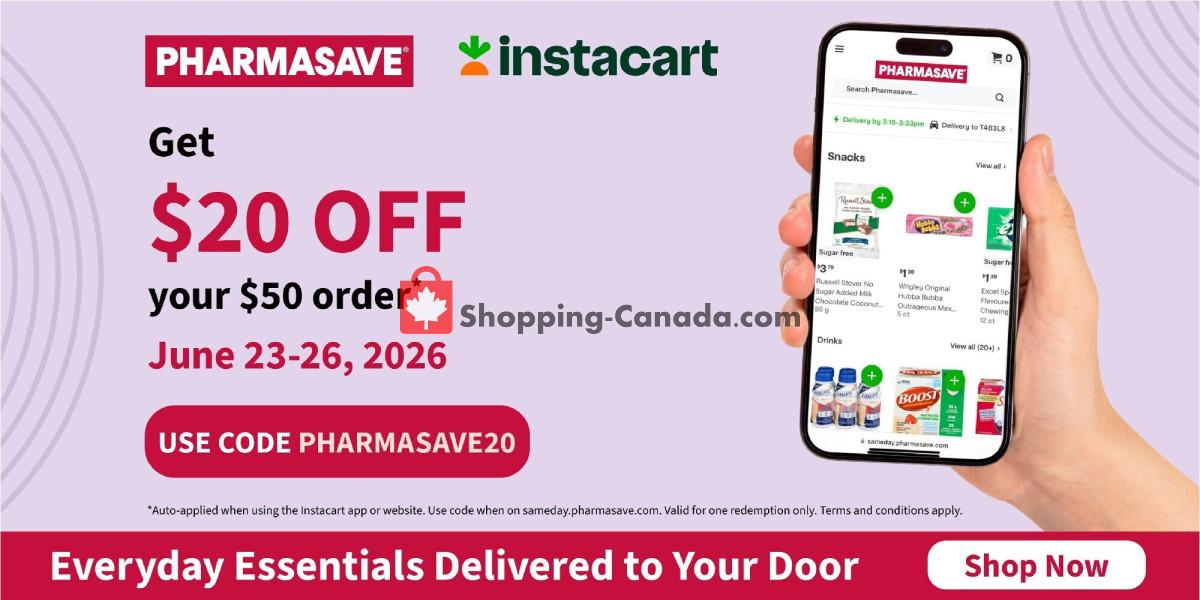 Pharmasave flyer from Friday June 19, 2026 to Thursday June 25, 2026 - page 4