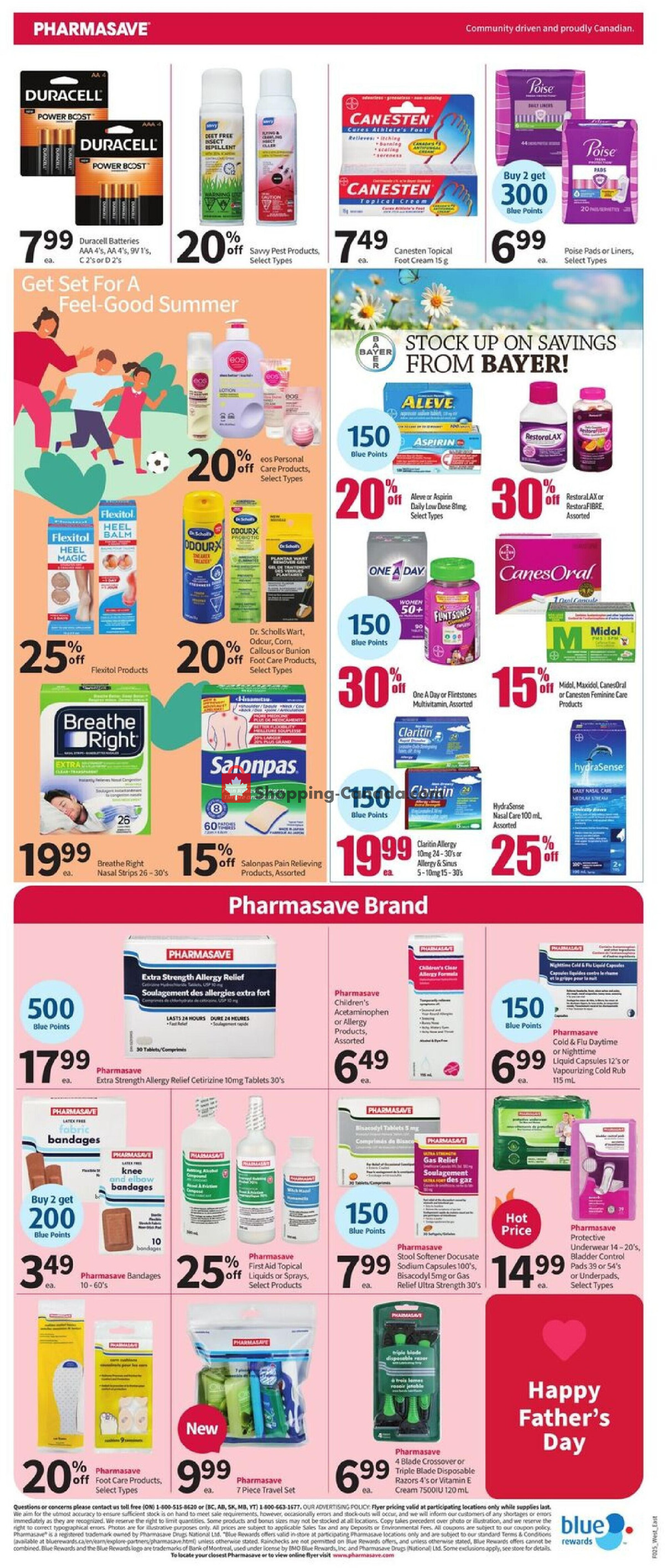 Pharmasave flyer from Friday June 19, 2026 to Thursday June 25, 2026 - page 7