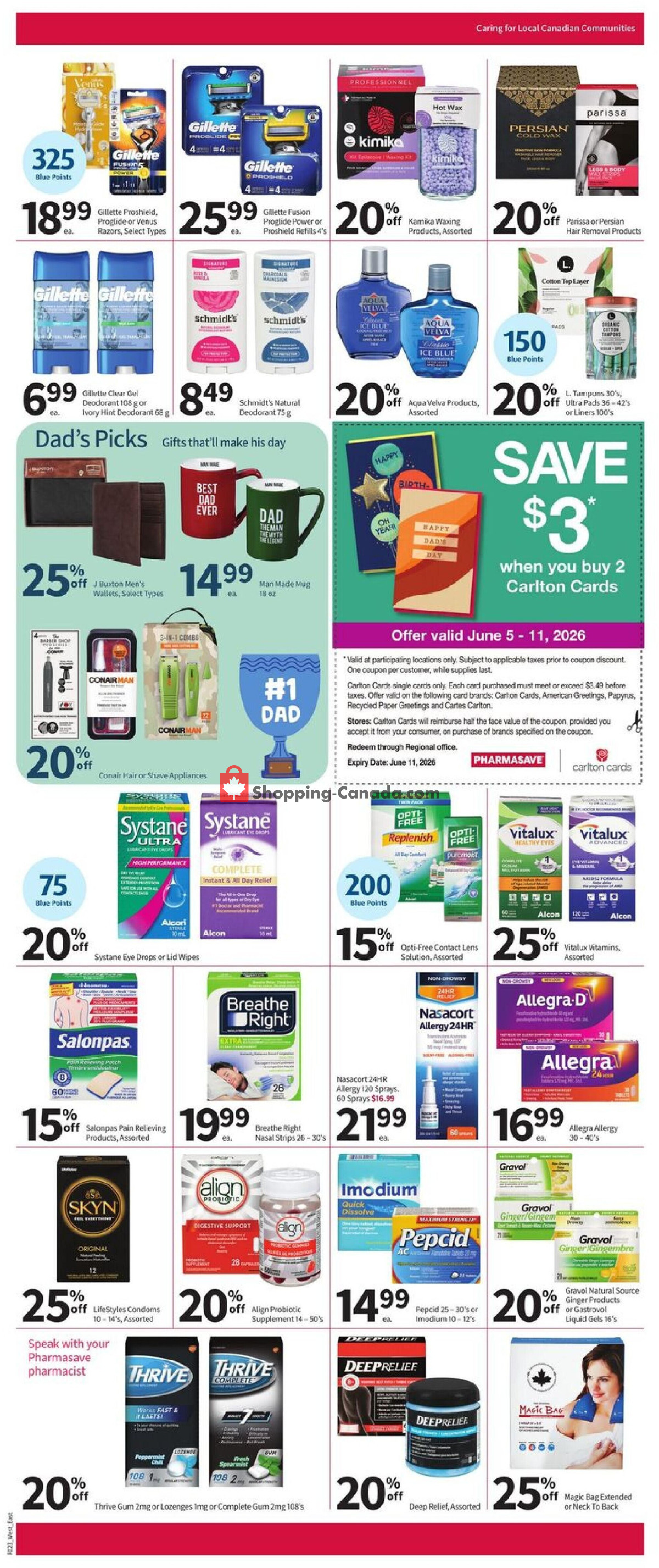 Pharmasave flyer from Friday June 5, 2026 to Thursday June 11, 2026 - page 5