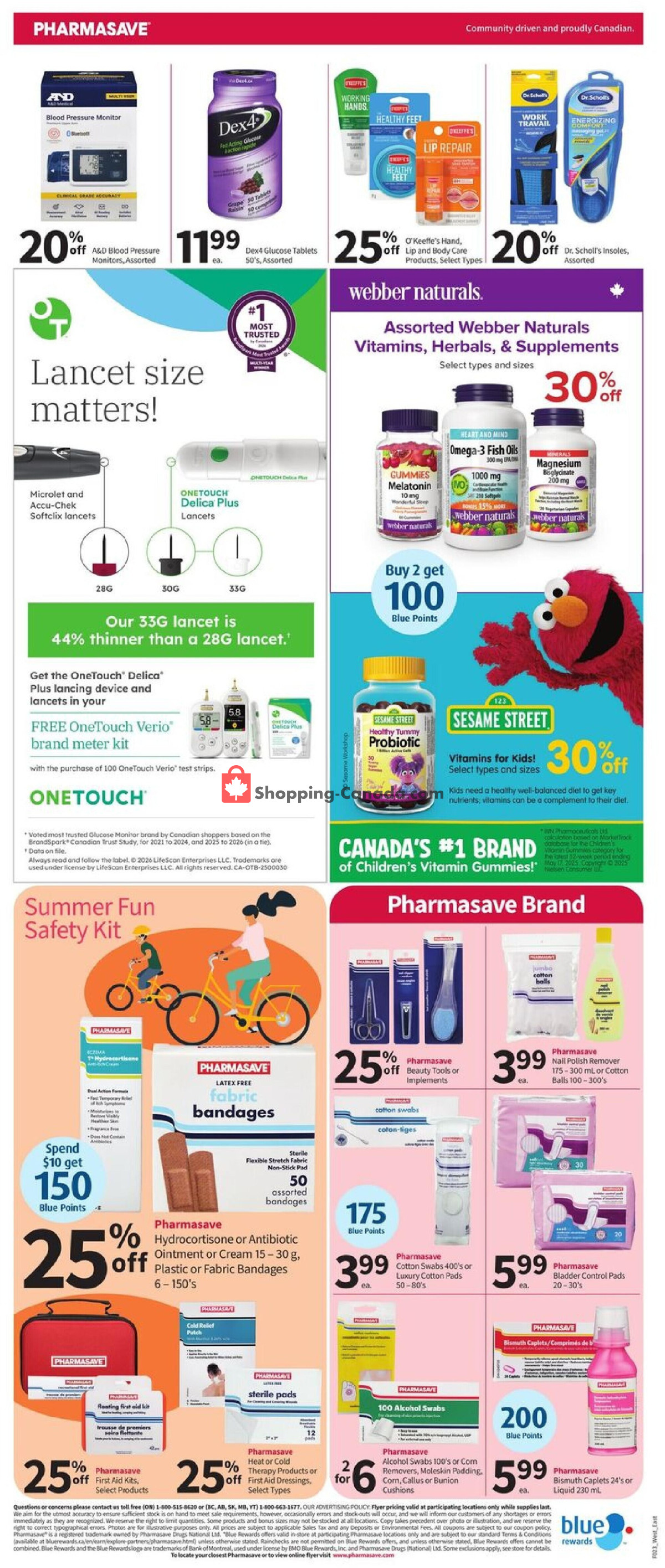 Pharmasave flyer from Friday June 5, 2026 to Thursday June 11, 2026 - page 7