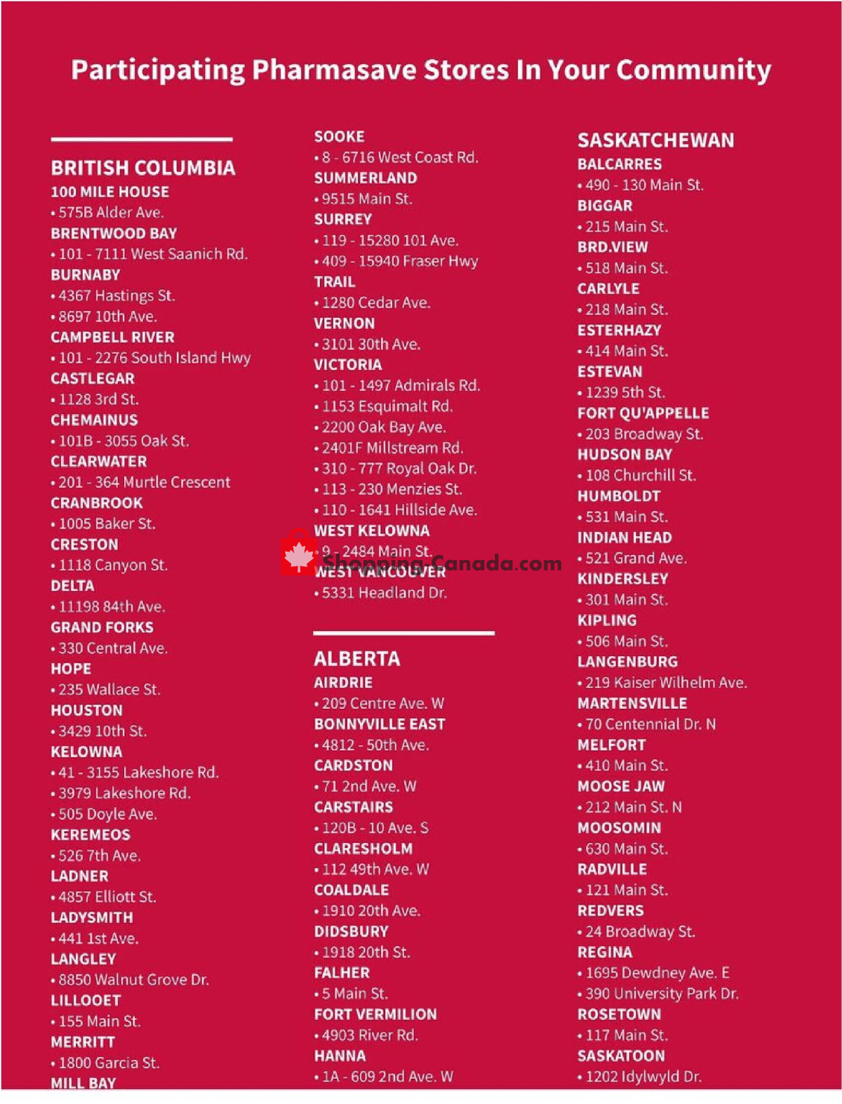 Pharmasave flyer from Friday May 15, 2026 to Thursday May 21, 2026 - page 7