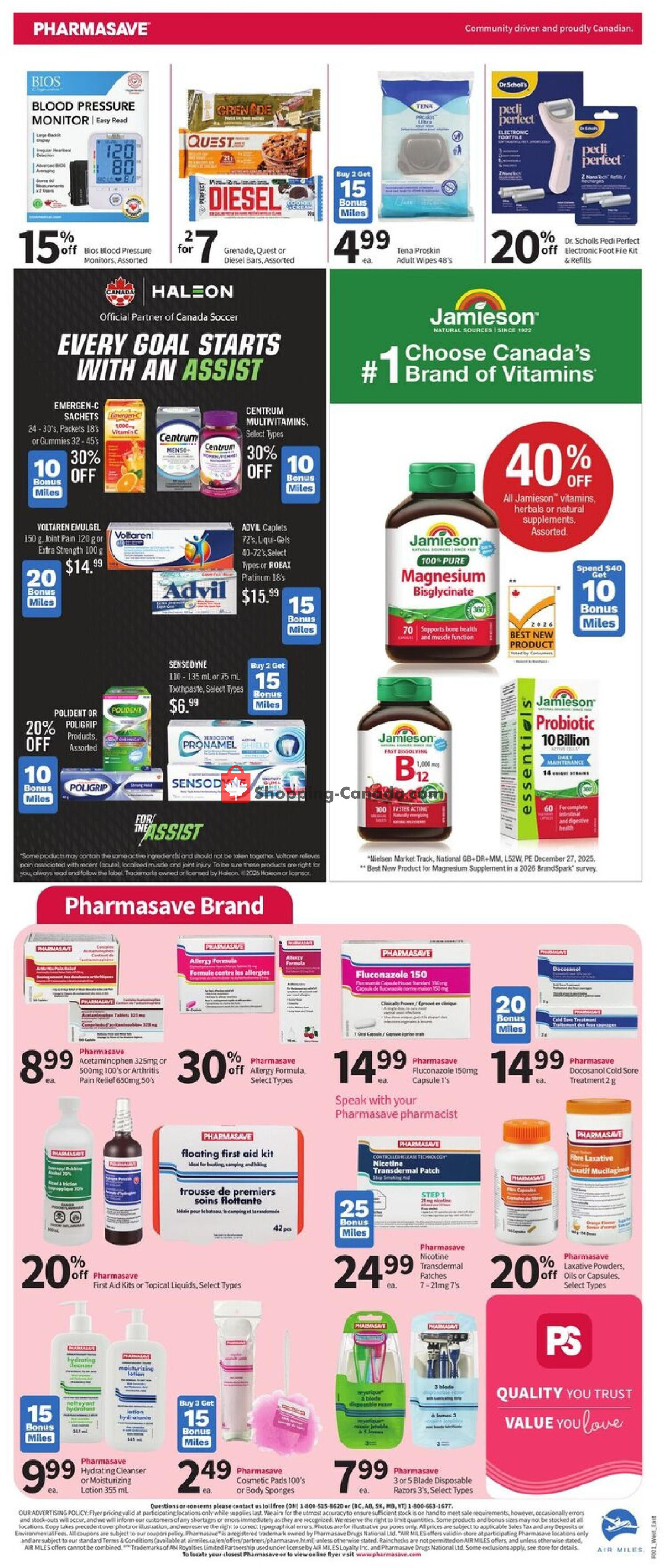Pharmasave flyer from Friday May 22, 2026 to Thursday May 28, 2026 - page 7