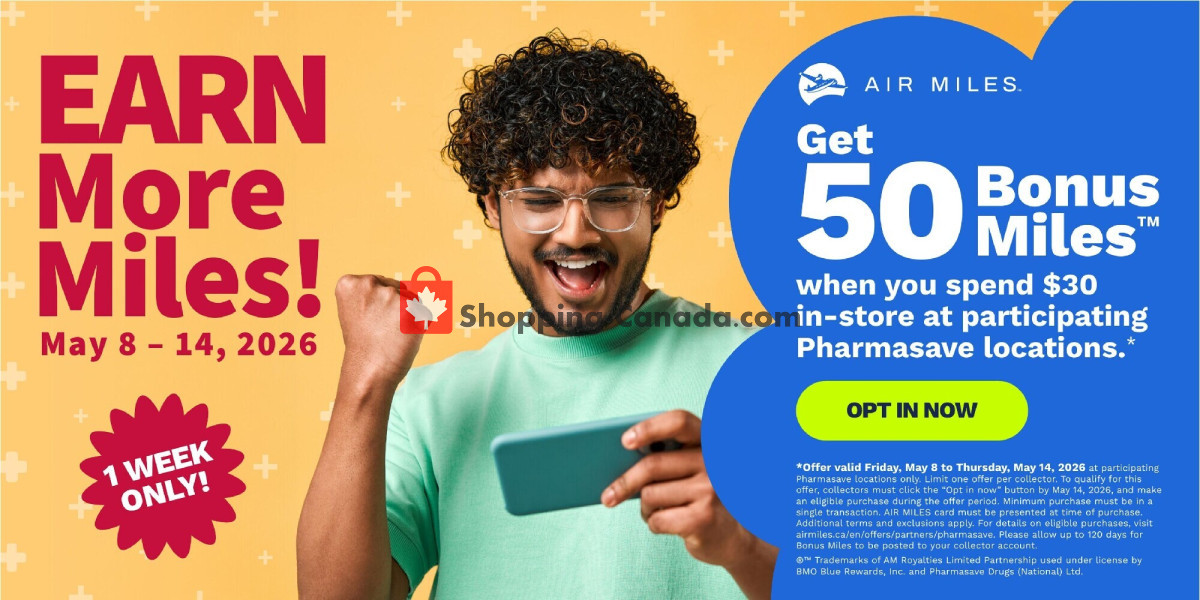 Pharmasave flyer from Friday May 8, 2026 to Thursday May 14, 2026 - page 2