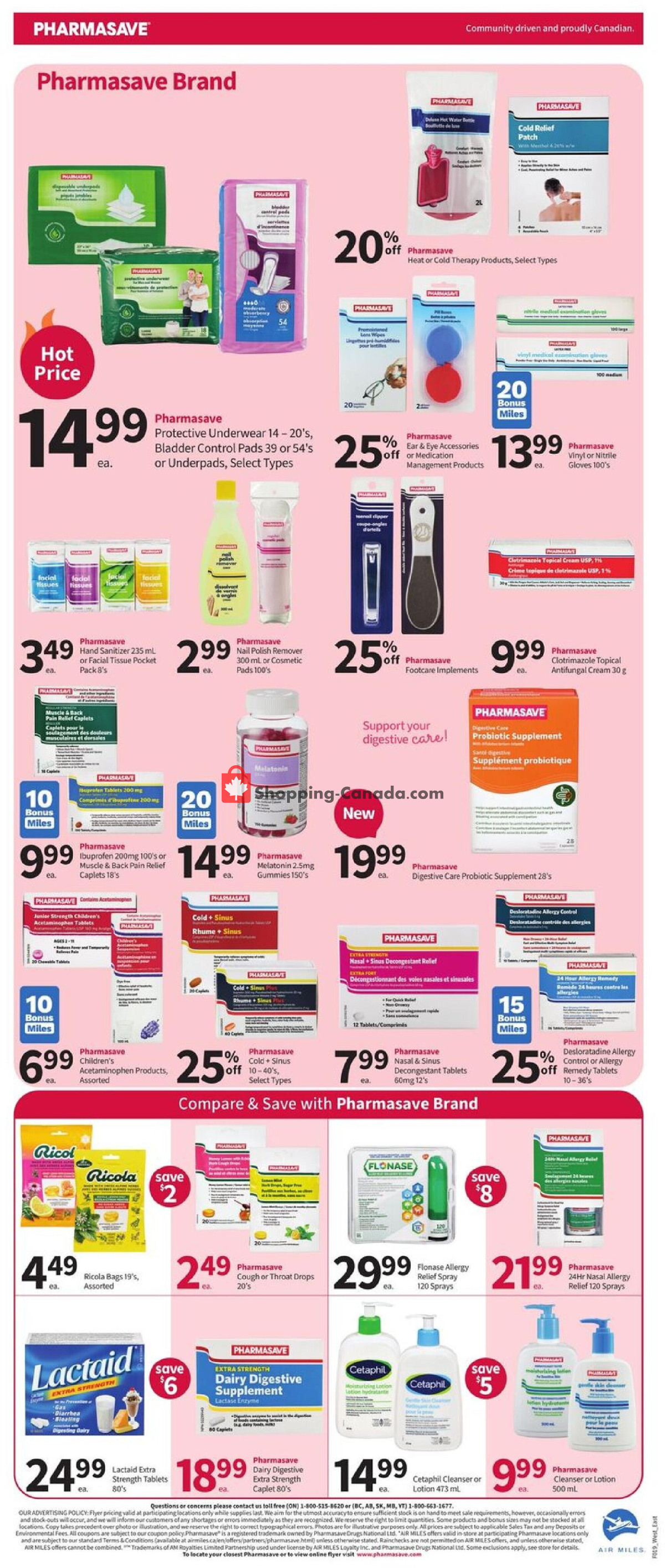 Pharmasave flyer from Friday May 8, 2026 to Thursday May 14, 2026 - page 7