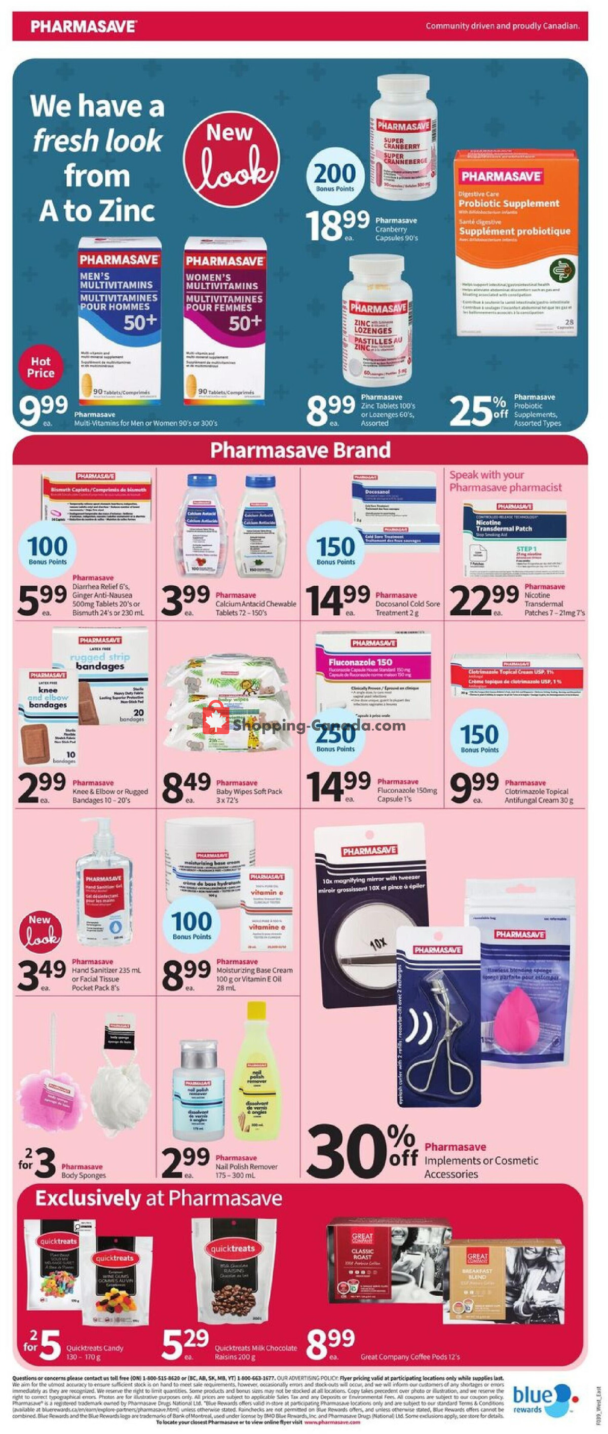 Pharmasave flyer from Friday September 25, 2026 to Thursday October 1, 2026 - page 6