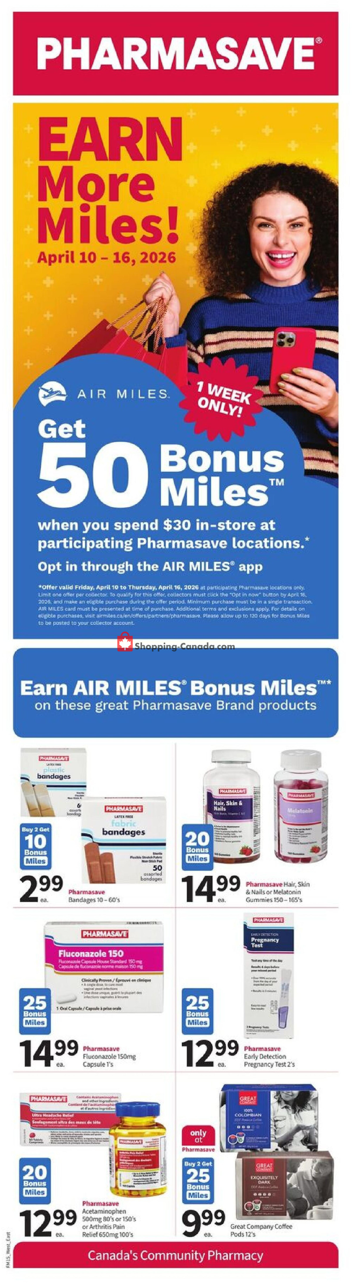Pharmasave flyer from Friday April 10, 2026 to Thursday April 23, 2026 - page 6