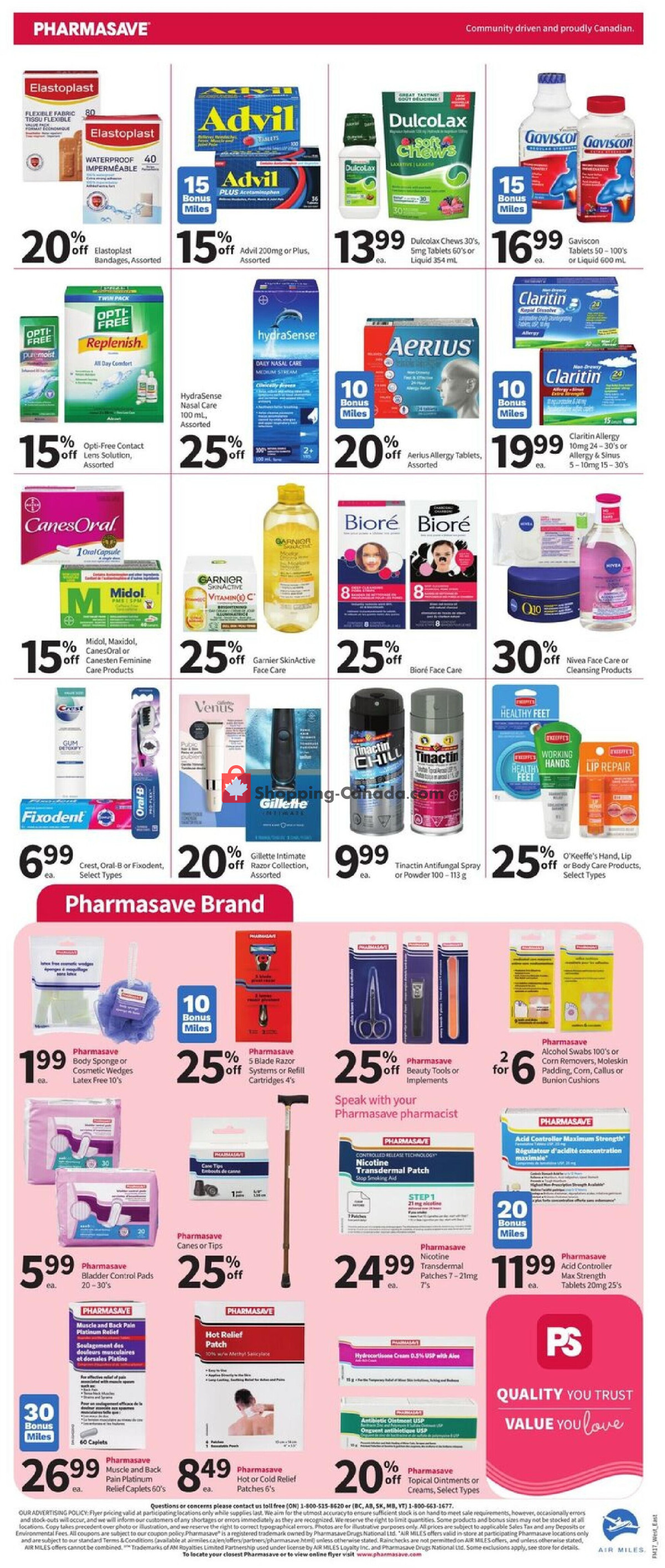 Pharmasave flyer from Friday April 24, 2026 to Thursday May 7, 2026 - page 2