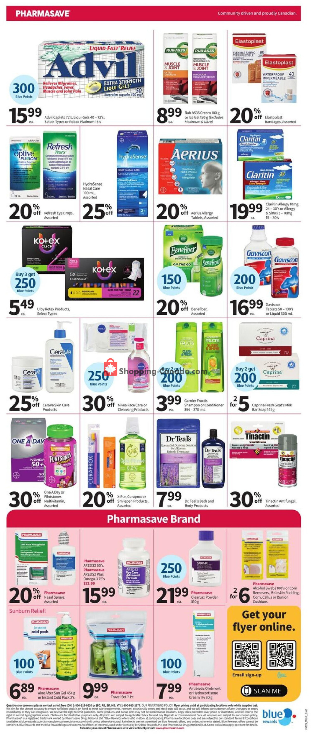Pharmasave flyer from Friday July 17, 2026 to Thursday July 30, 2026 - page 4